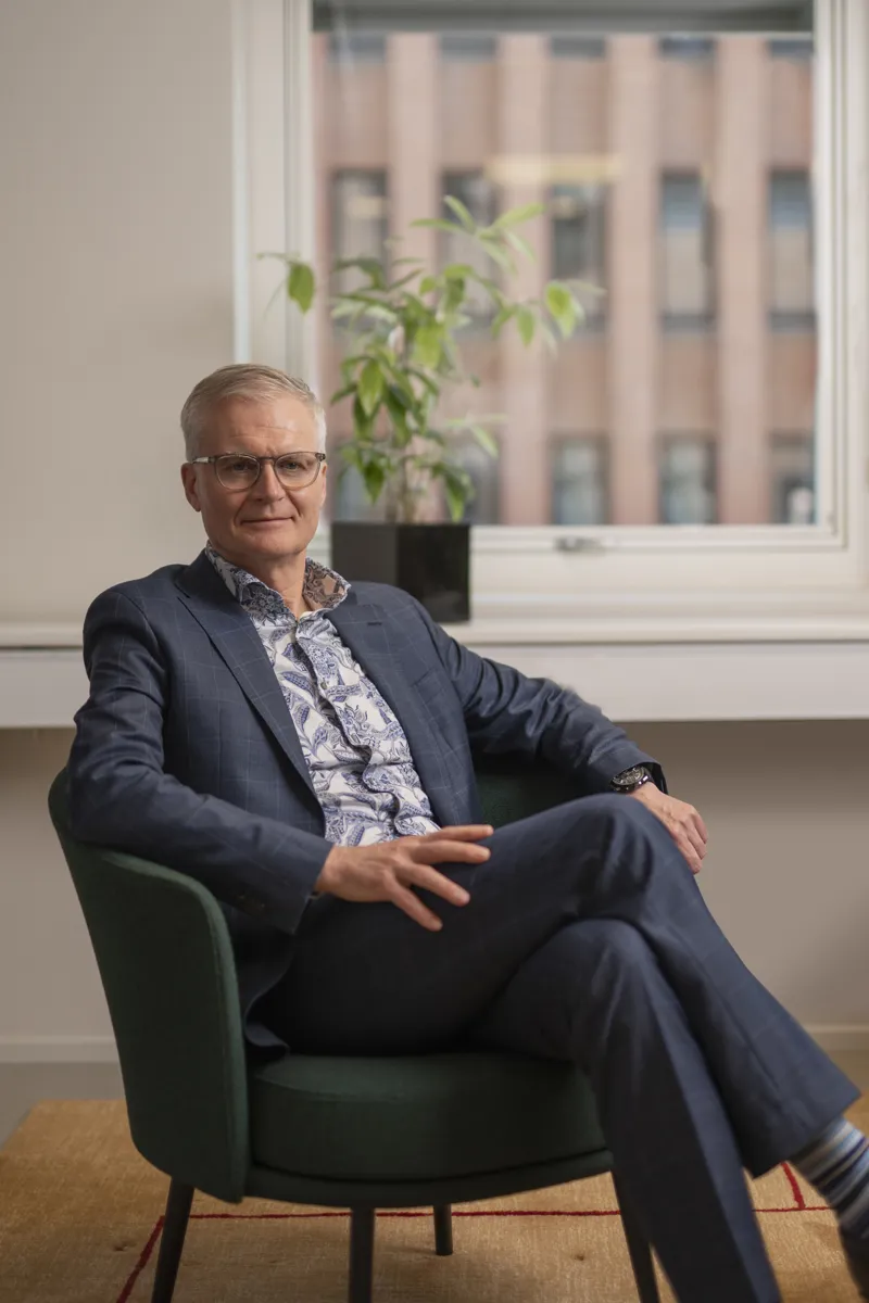 Portræt af Administrerende direktør, Per Bie