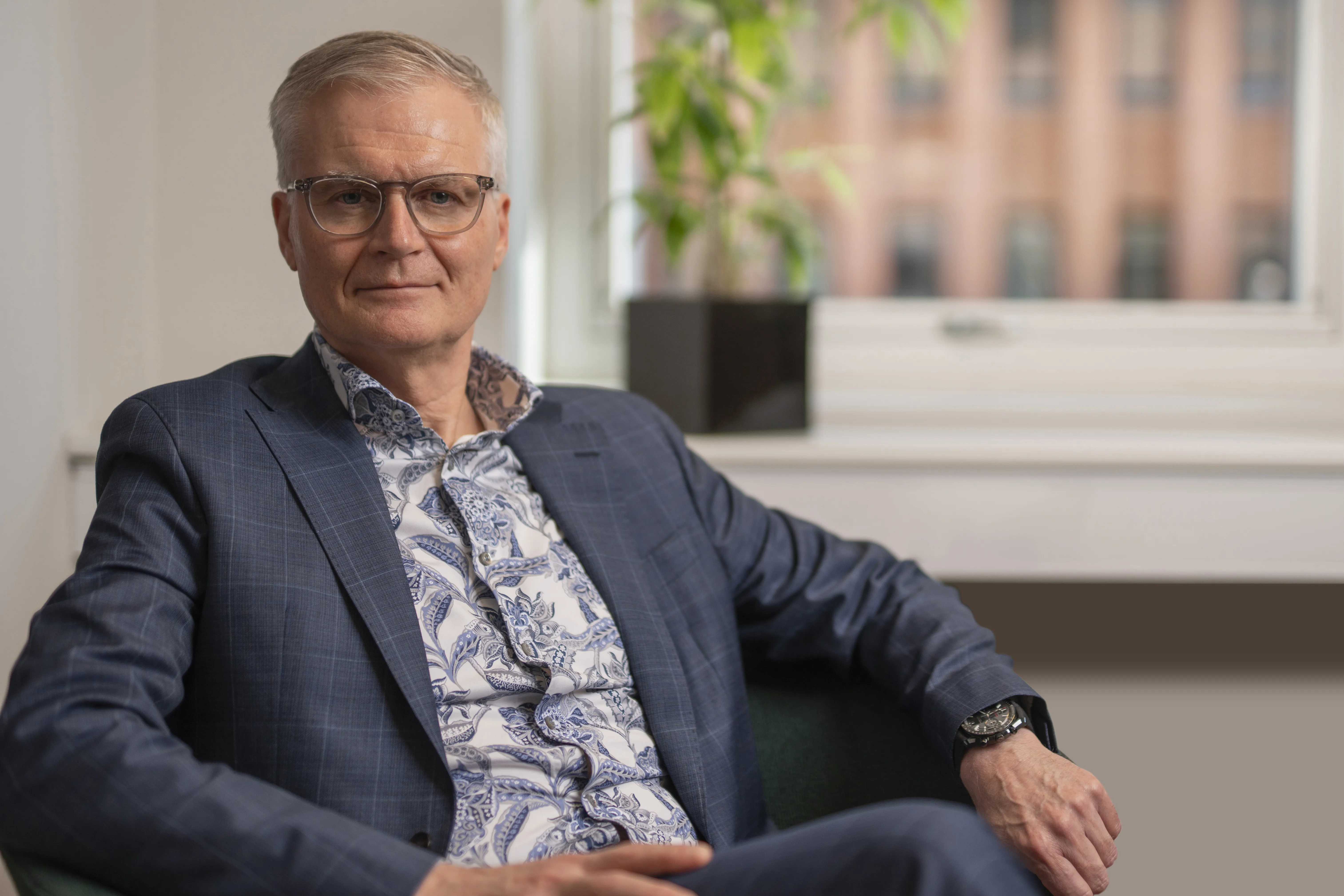 Portræt af adm. direktør Per Bie